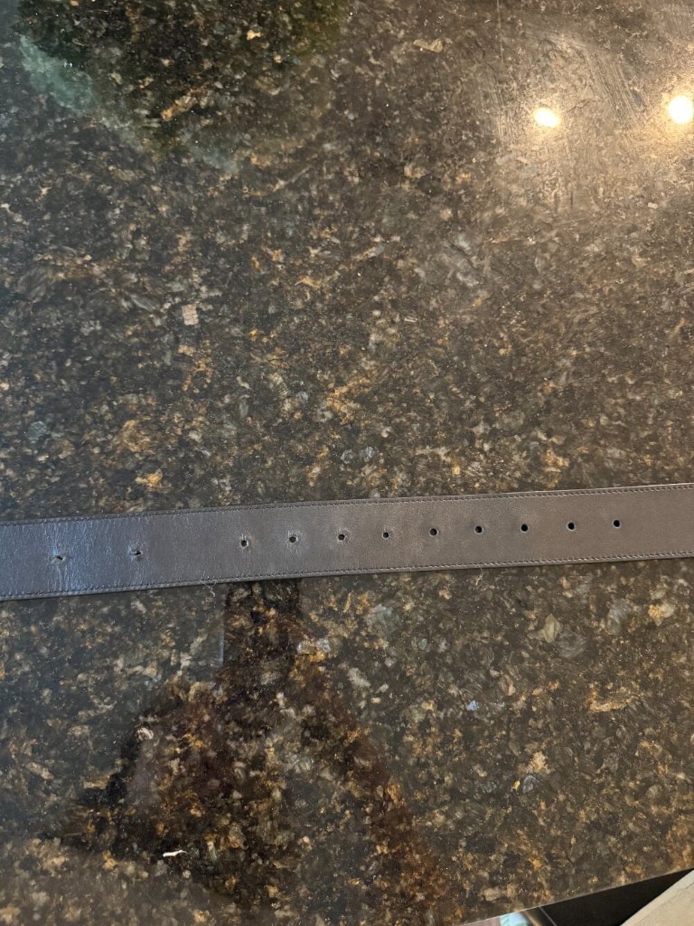 Gucci GG Marmont Wide Belt in Black/Gold Size 100 - Picture 4 of 5